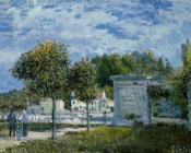 阿尔弗莱德 西斯莱 : The Watering Place at Marly